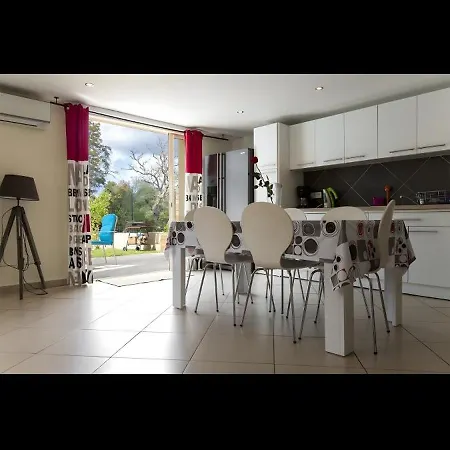 Rez De Villa Climatise Avec Jardin 아파트 소타
